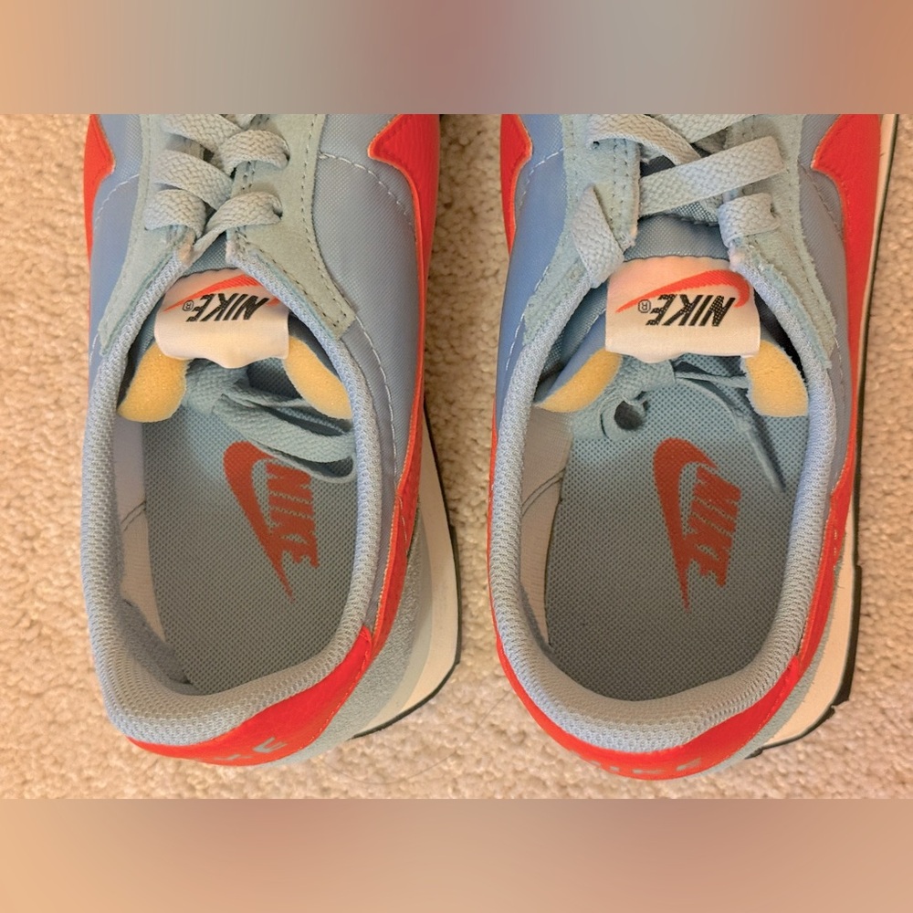NIKE WAFFLE TRAINER 2 BLUE TEAM ORANGE NWOT men’s size 10.5 - Picture 6 of 9